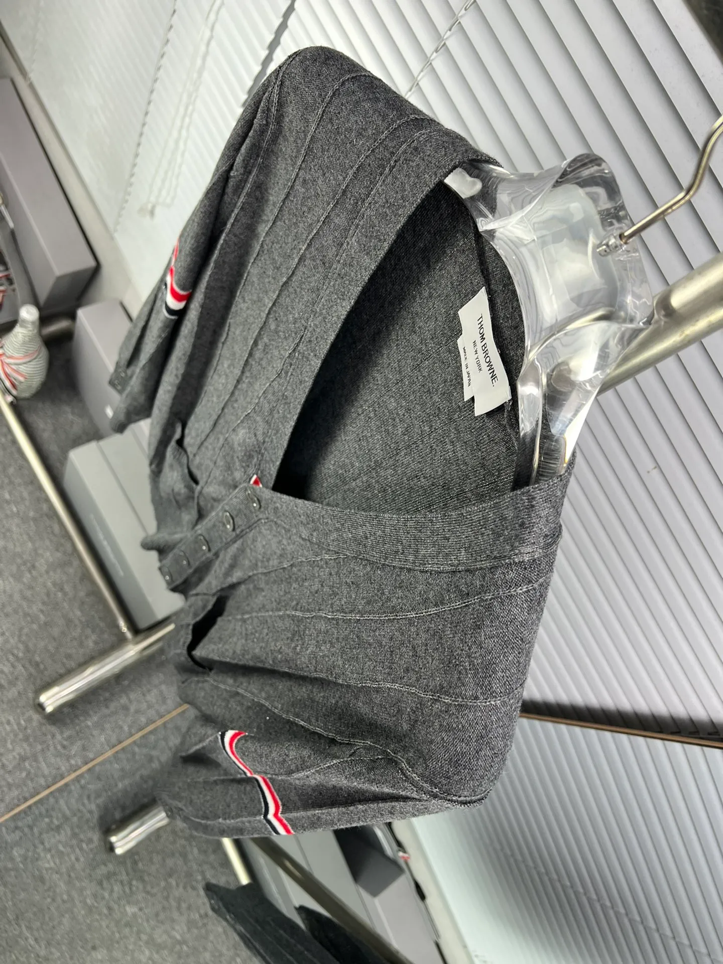 THOM BROWNE 24/FW 12 . . Breathable 。 ：White Navy Blue Dark Gray Light Blue Sizes：1.2.3.4